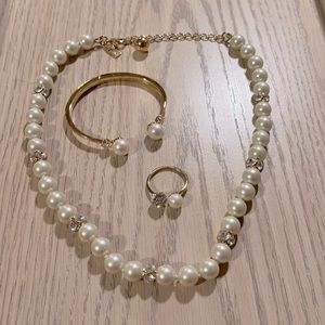 Kate Spade “Lady Marmalade” Jewelry Set. Ring Sz 8.